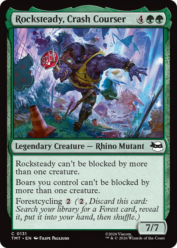 Rocksteady, Crash Courser - Magic: The Gathering - MoxLand