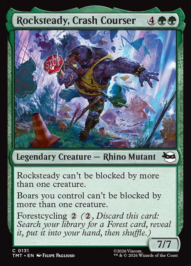Rocksteady, Crash Courser - Magic: The Gathering - MoxLand
