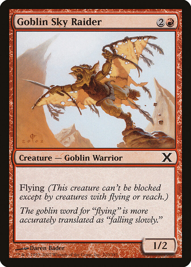 Goblin Atacante Celeste / Goblin Sky Raider - Magic: The Gathering - MoxLand