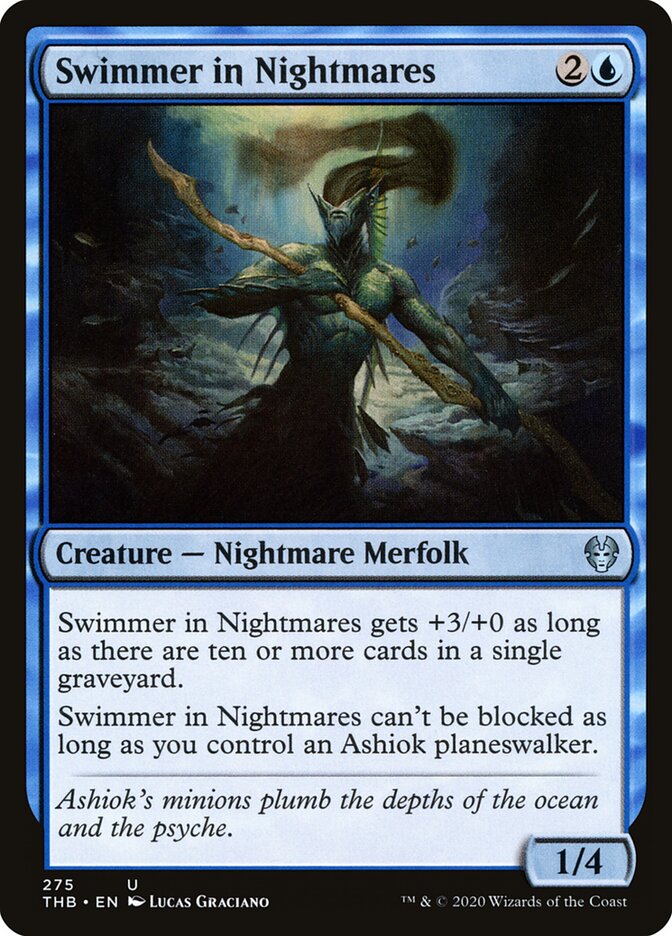 Nadador de Pesadelos / Swimmer in Nightmares - Magic: The Gathering - MoxLand