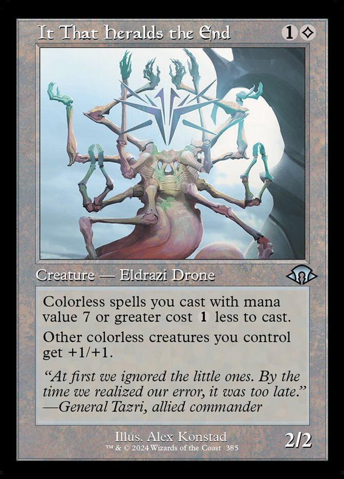 Aquilo que Prenuncia o Fim / It That Heralds the End - Magic: The Gathering - MoxLand