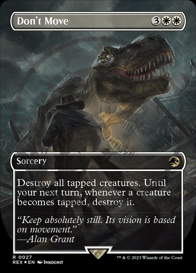 Não se Mexa / Don't Move - Magic: The Gathering - MoxLand