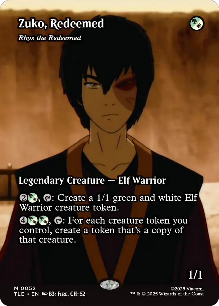 Zuko, Redeemed - Magic: The Gathering - MoxLand