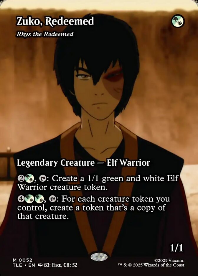 Zuko, Redeemed - Magic: The Gathering - MoxLand