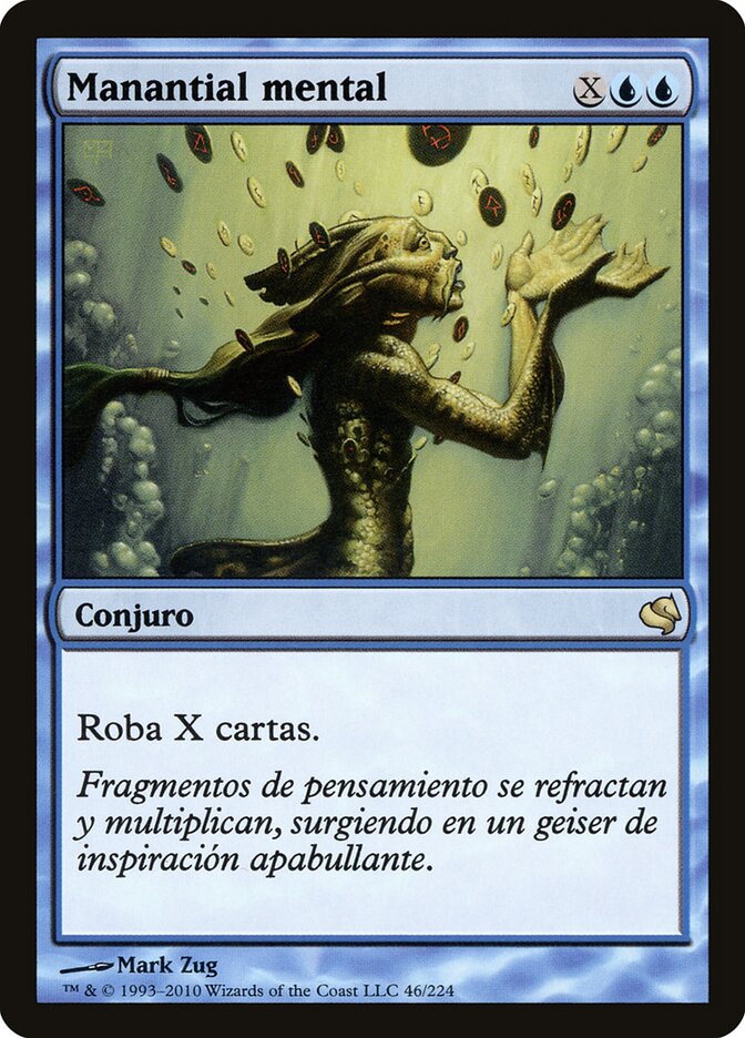 Esguicho Mental / Mind Spring - Magic: The Gathering - MoxLand