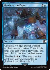 Recupere o Ésper / Retrieve the Esper - Magic: The Gathering - MoxLand