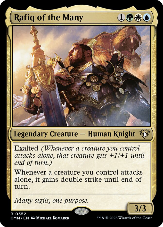 Rafiq dos Muitos / Rafiq of the Many - Magic: The Gathering - MoxLand
