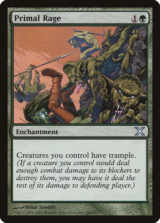Fúria Primordial / Primal Rage - Magic: The Gathering - MoxLand