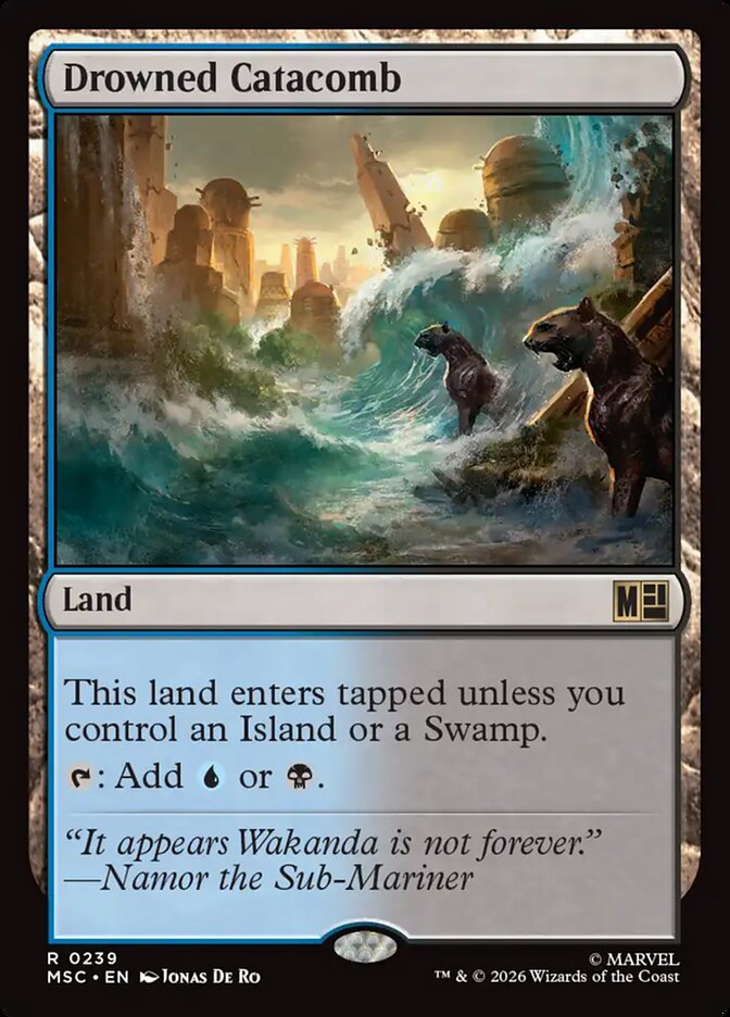 Catacumba Submersa / Drowned Catacomb - Magic: The Gathering - MoxLand