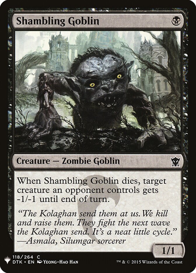 Goblin Trôpego / Shambling Goblin - Magic: The Gathering - MoxLand