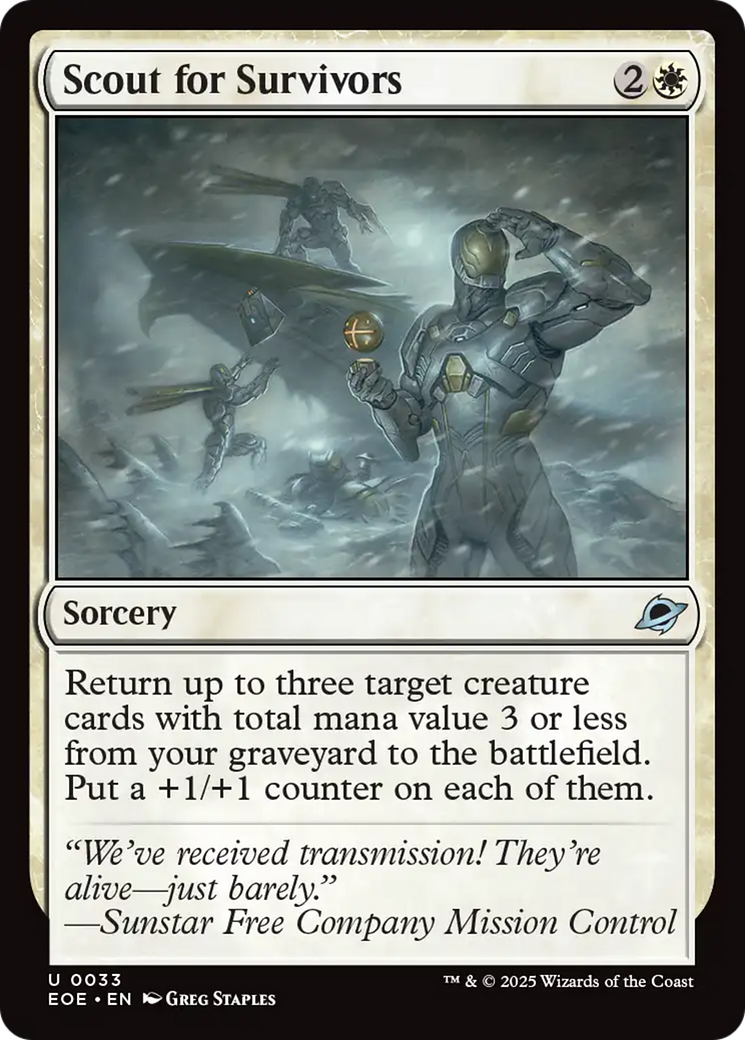 Procurar Sobreviventes / Scout for Survivors - Magic: The Gathering - MoxLand