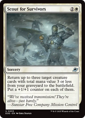 Procurar Sobreviventes / Scout for Survivors - Magic: The Gathering - MoxLand