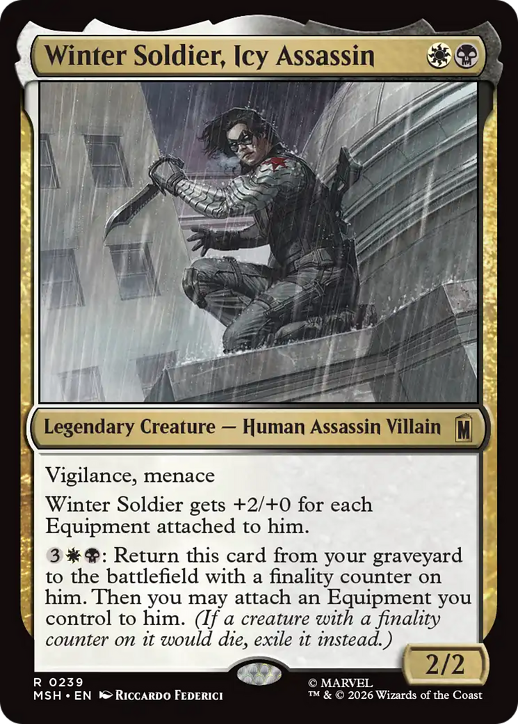 Winter Soldier, Icy Assassin - Magic: The Gathering - MoxLand