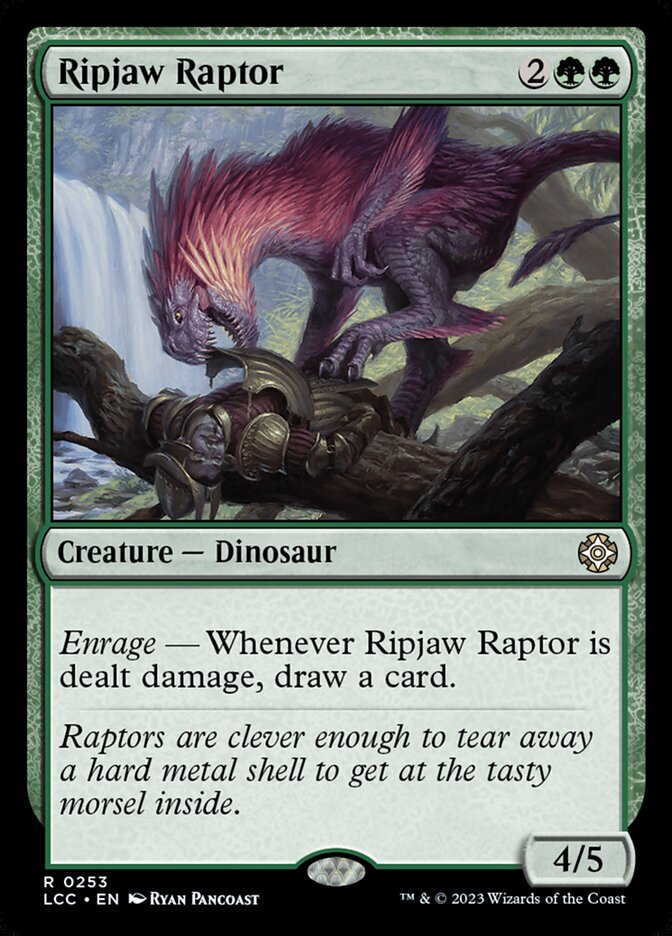 Raptor Maxilácero / Ripjaw Raptor - Magic: The Gathering - MoxLand