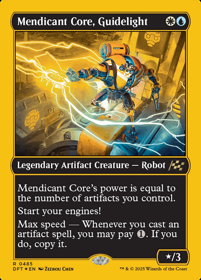 Núcleo Mendicante, Farol-guia / Mendicant Core, Guidelight - Magic: The Gathering - MoxLand
