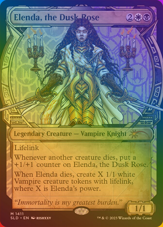 Elenda, a Rosa do Crepúsculo / Elenda, the Dusk Rose - Magic: The Gathering - MoxLand