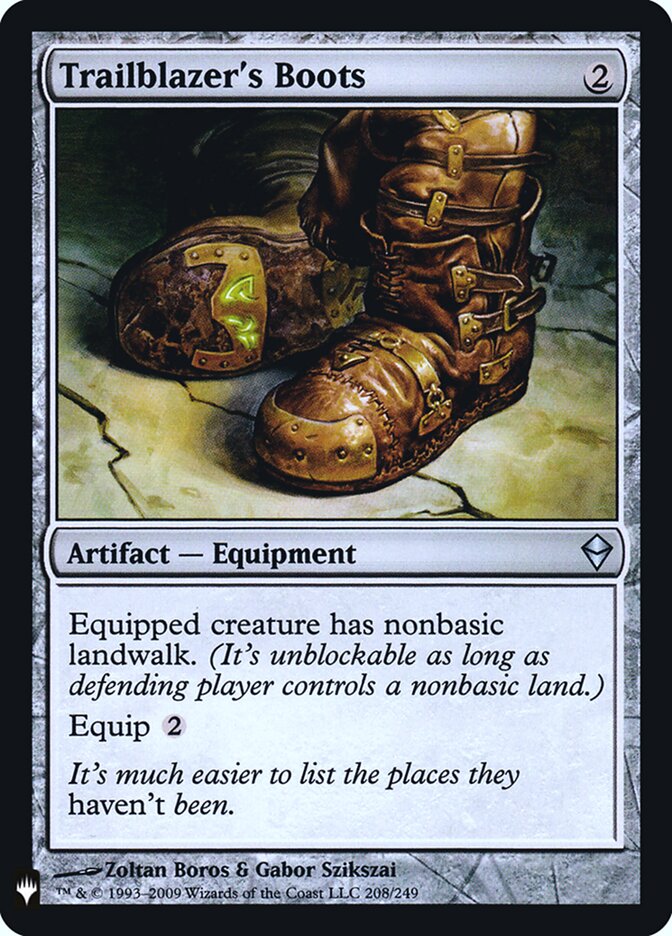 Botas do Desbravador / Trailblazer's Boots - Magic: The Gathering - MoxLand