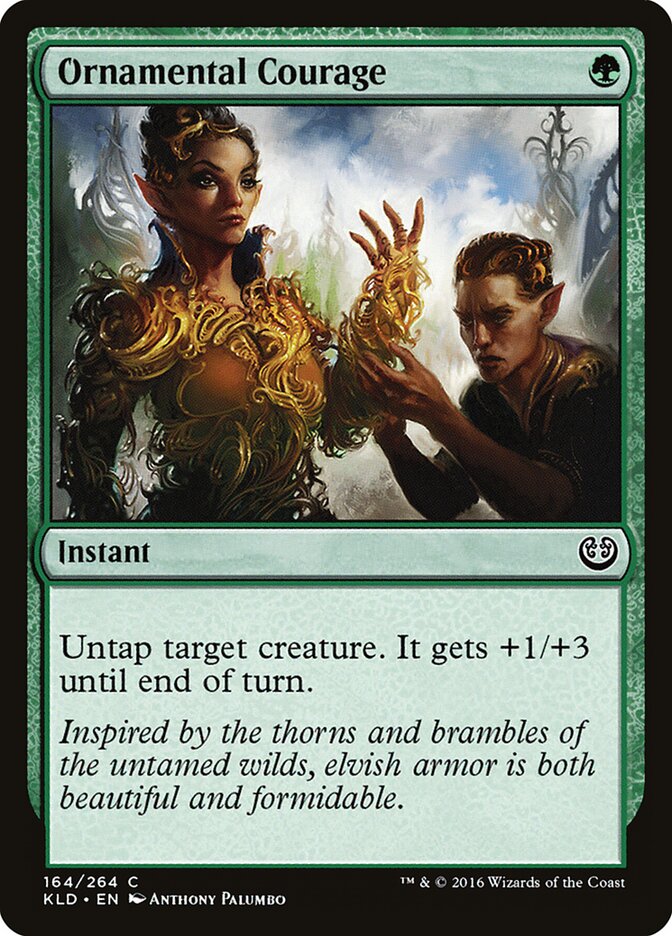 Coragem Ornamental / Ornamental Courage - Magic: The Gathering - MoxLand
