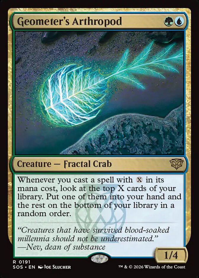 Geometer's Arthropod - Magic: The Gathering - MoxLand