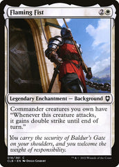 Punho Flamejante / Flaming Fist - Magic: The Gathering - MoxLand