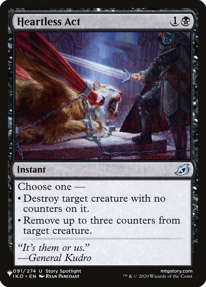 Ato Cruel / Heartless Act - Magic: The Gathering - MoxLand