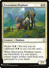 Elefante de Escavação / Excavation Elephant - Magic: The Gathering - MoxLand
