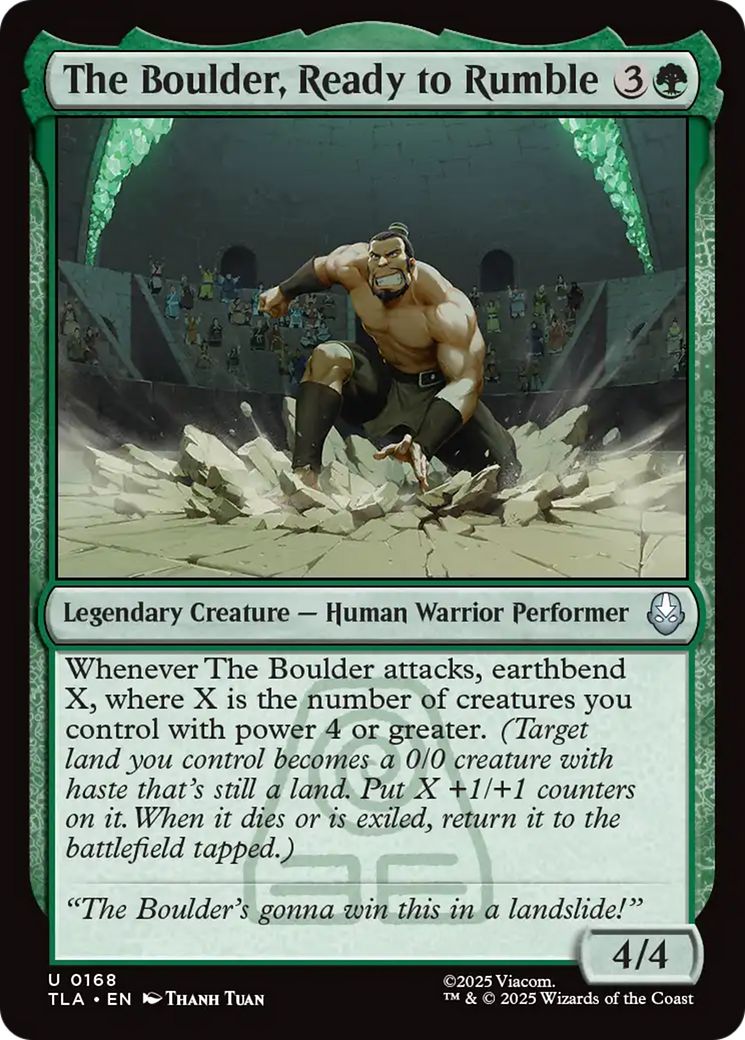 O Pedregulho, Pronto para Brigar / The Boulder, Ready to Rumble - Magic: The Gathering - MoxLand