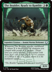 O Pedregulho, Pronto para Brigar / The Boulder, Ready to Rumble - Magic: The Gathering - MoxLand