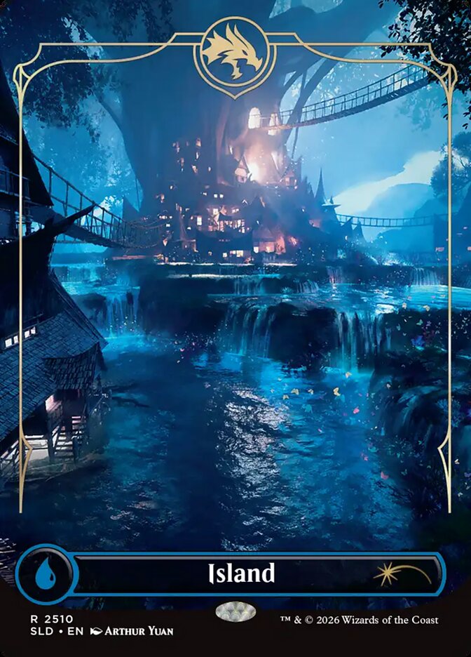Ilha / Island - Magic: The Gathering - MoxLand