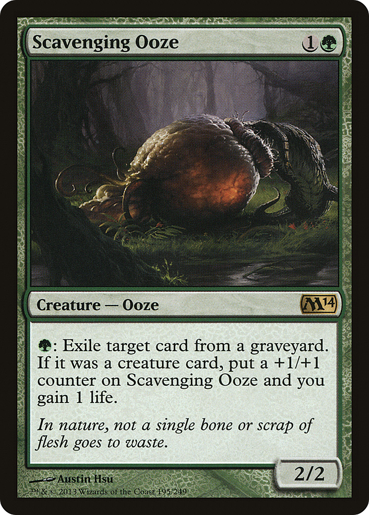 Lodo Necrófago / Scavenging Ooze - Magic: The Gathering - MoxLand