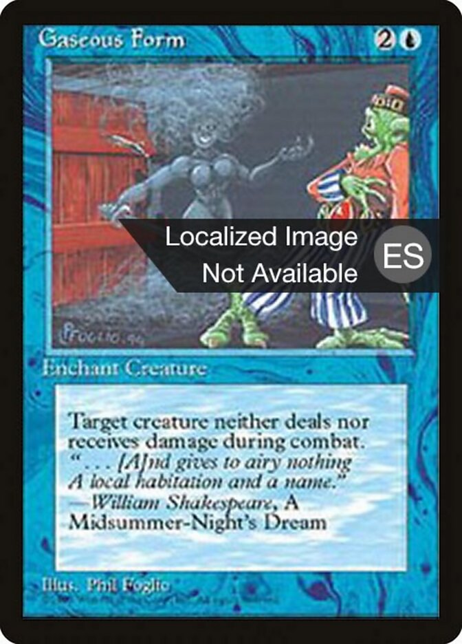 Forma Gasosa / Gaseous Form - Magic: The Gathering - MoxLand