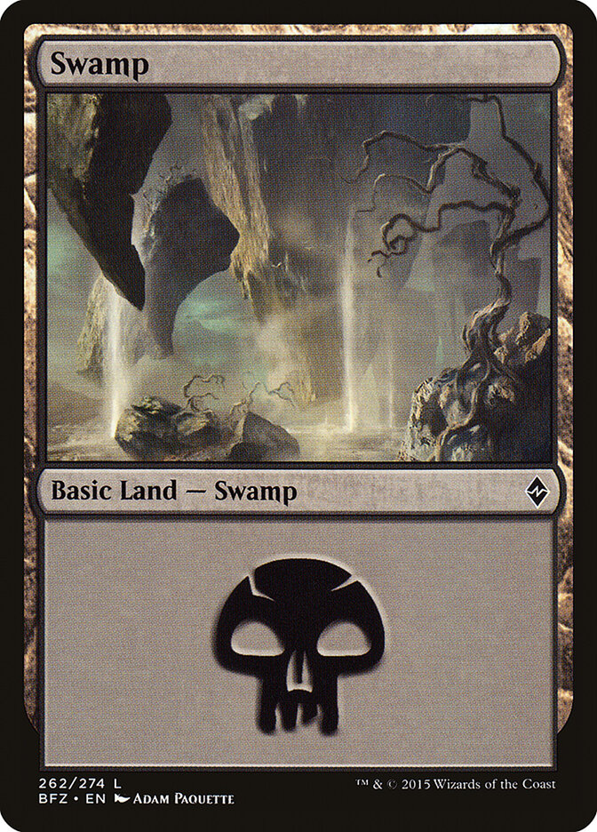 Pântano / Swamp - Magic: The Gathering - MoxLand
