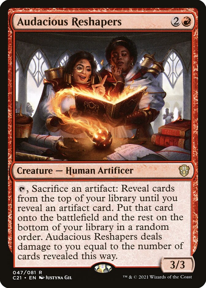Remoldadoras Audaciosas / Audacious Reshapers - Magic: The Gathering - MoxLand