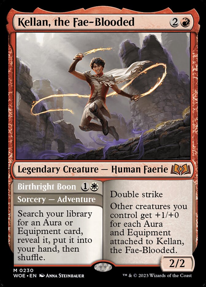 Kellan do Sangue Feérico / Kellan, the Fae-Blooded - Magic: The Gathering - MoxLand