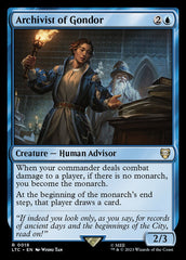 Arquivista de Gondor / Archivist of Gondor - Magic: The Gathering - MoxLand