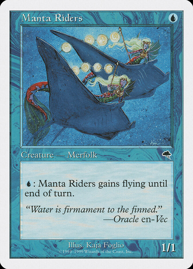 Ginetes de Raias / Manta Riders - Magic: The Gathering - MoxLand