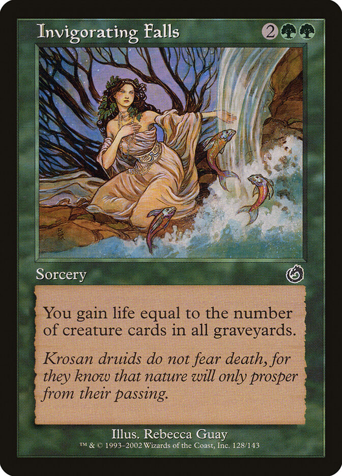 Quedas Revigorantes / Invigorating Falls - Magic: The Gathering - MoxLand