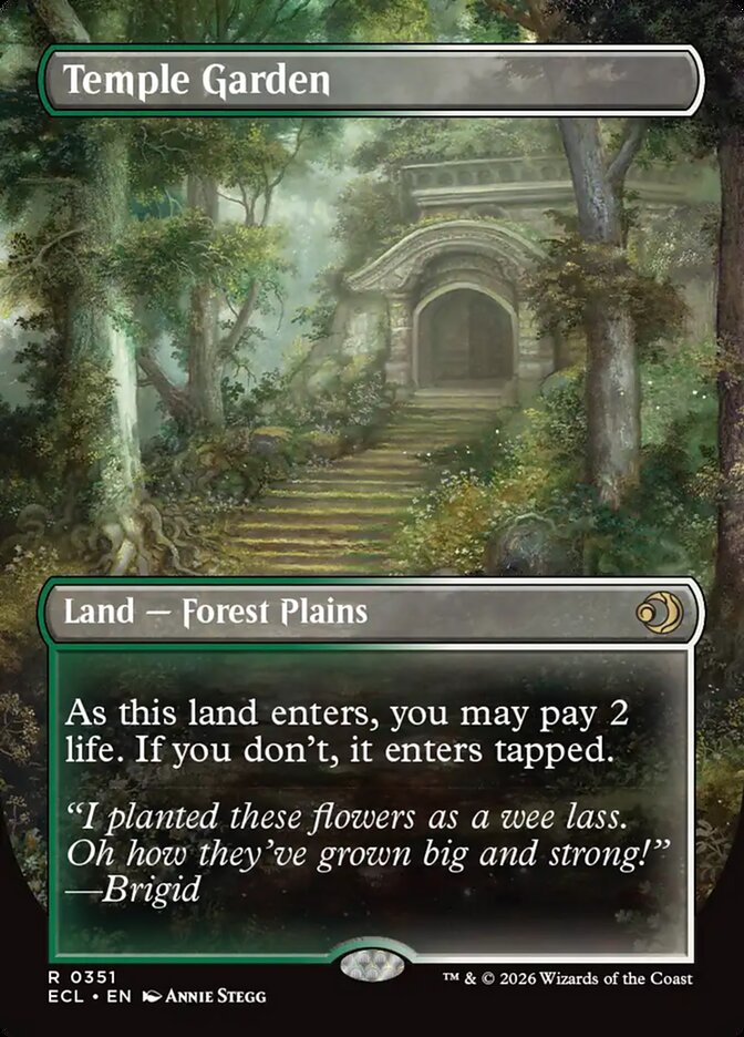 Jardim do Templo / Temple Garden - Magic: The Gathering - MoxLand