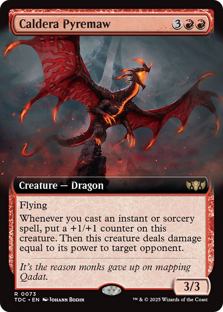Caldera Pyremaw - Magic: The Gathering - MoxLand