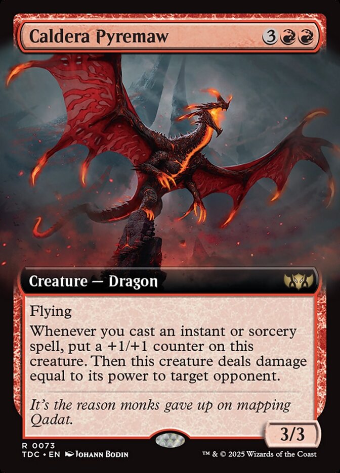 Caldera Pyremaw - Magic: The Gathering - MoxLand