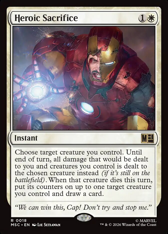 Heroic Sacrifice - Magic: The Gathering - MoxLand