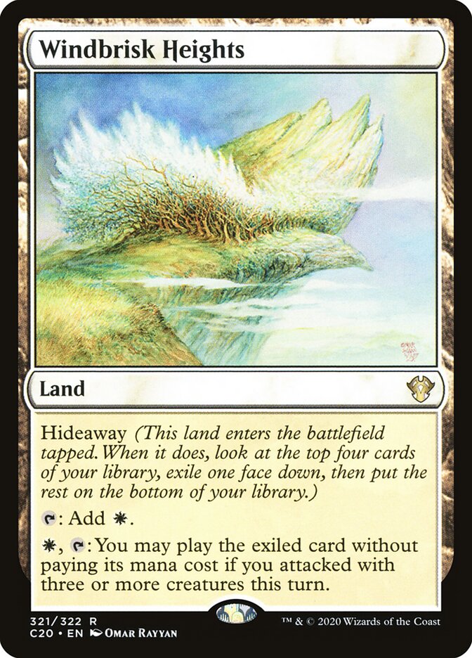 Cumes dos Ventos Velozes / Windbrisk Heights - Magic: The Gathering - MoxLand