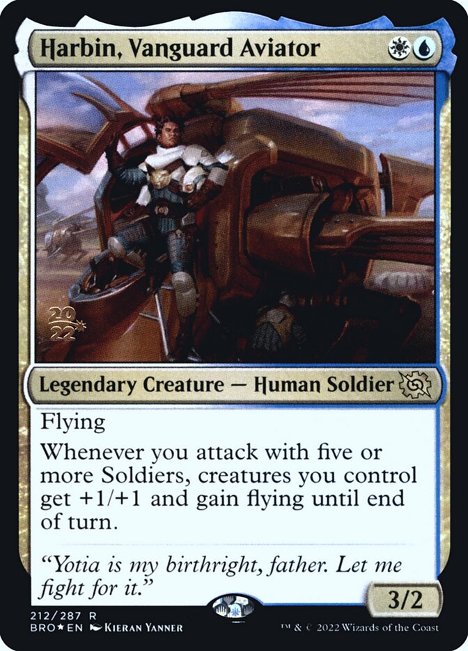 Harbin, Aviador da Vanguarda / Harbin, Vanguard Aviator - Magic: The Gathering - MoxLand