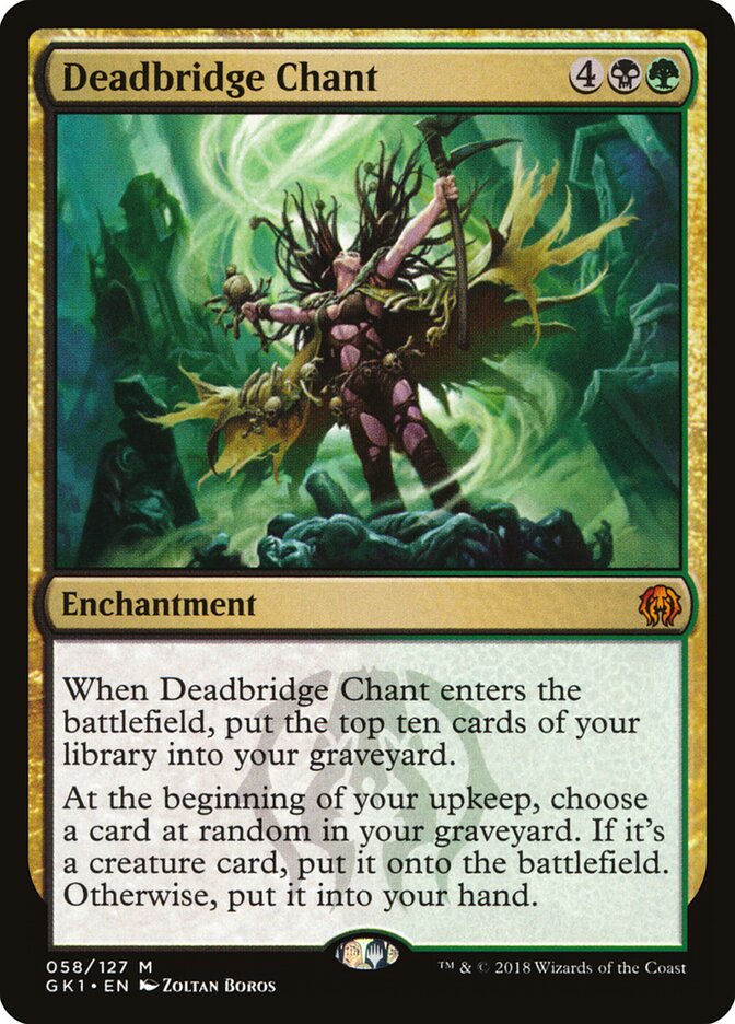 Cântico de Ponte Mortífera / Deadbridge Chant - Magic: The Gathering - MoxLand