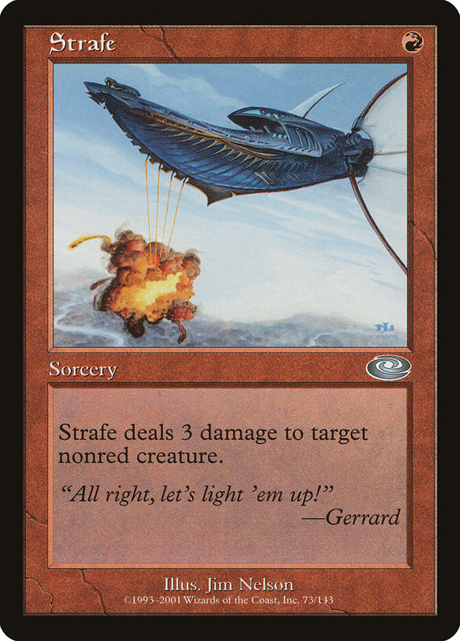 Rajada / Strafe - Magic: The Gathering - MoxLand