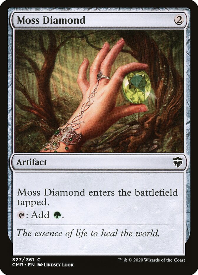 Diamante de Limo / Moss Diamond - Magic: The Gathering - MoxLand