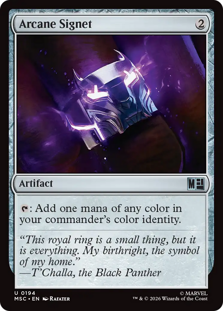 Sinete Arcano / Arcane Signet - Magic: The Gathering - MoxLand