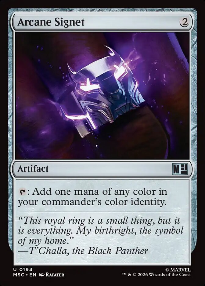 Sinete Arcano / Arcane Signet - Magic: The Gathering - MoxLand