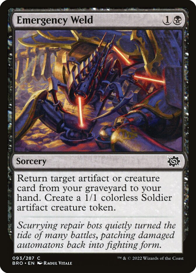 Solda de Emergência / Emergency Weld - Magic: The Gathering - MoxLand