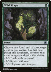 Forma Selvagem / Wild Shape - Magic: The Gathering - MoxLand